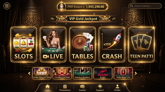 Main screen of gold08 casino page for PK players - daily challenge notification